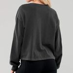 Hollister Garment-Dye Lace Boyfriend T-Shirt Photo 1