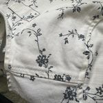 Current/Elliott Dress The Fray Edge Shift Mini Sugar Viney Floral White Blue 3 Photo 12