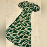 Ulla Johnson NEW  Ines Puff Sleeve Silk Maxi green Dress sz 2 Photo 4