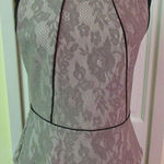 Made in San Francisco lace look top sz medium Gray Photo 0