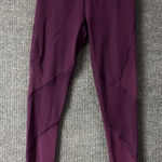 Victoria's Secret  Sport Leggings Womens Small Purple Mesh Detail Workout Yoga Photo 0