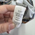 Gilli Dress Womens Small Blue Brown Striped Tie Waist‎ Short Sleeve Made USA Photo 3