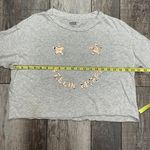 Victoria's Secret PINK by Victoria’s Secret Light Gray With Gold Stars Pajama Croptop Medium Photo 8