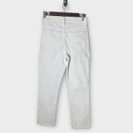 J.Crew  Mid Rise Slim Boyfriend Jeans White Size 24 BF533 Denim Casual Photo 6