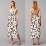 Tory Burch NEW Strap Back Floral Midi Dress, Size 8 New w/Tag Retail $598 Photo 1