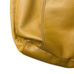 Tignanello Mustard Yellow Leather Shoulder Bag Tote Medium Sized Photo 5
