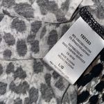 Mario Serrani  large‎ animal print knit top Photo 6