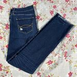 Abercrombie & Fitch Dark Wash Denim Ripped Jeans Photo 1