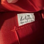 Handmade Le Regale Red Beaded Bead Mini Purse Handbag Photo 5