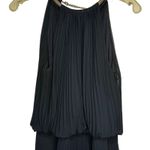 XScape  Navy‎ Pleated Maxi Dress Photo 1
