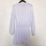 Charlie Holiday  White Peasant Mini Dress Size 4 Photo 10