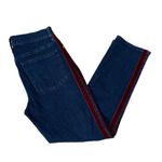 J.Crew Women’s Vintage Straight Jeans Dark Denim High Rise Velvet Stripe Sz 27 Photo 10