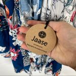 Jaase | Halter Neck Printed Beach Floral Open Back Dress M Photo 3