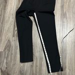 Tahari Black Tapered Pull-On Pants // Size M Photo 6