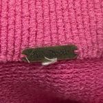 Free People Women's Small Ottoman Slouchy Tunic Cowl Neck Sweater in Hot Pink Photo 6