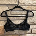 Freya Unchained Plunge Bra Black Lace Mesh Bra Floral Rhinestone Stud 30DD 30E Size undefined Photo 3