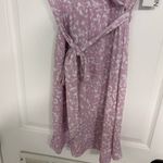 Nine West ‎ Lavender Dress Size Large Photo 3