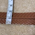 Women’s Belt Tan Woven Medium with Silver Buckle Size S NWT Photo 3