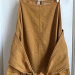 Greylin Mustard Yellow Linen Jumpsuit Photo 1