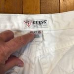 Guess  White Cutoff Jean Shorts 26x3.5" Size 27 Photo 3