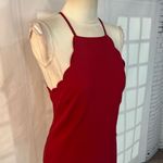 Lulus Lulu’s Endlessly Endearing Wine Red mini Dress size small Photo 4