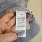 Madewell MWL Textured Waffle Cocoon Hoodie Sweatshirt Small Lavendar NE834 Photo 2