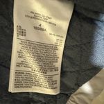 Gap  Women's Light Gray Leather Jacket Photo 9