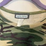 Vintage Aqua Blues Sparkle Camouflage Baby Tshirt Green Size L Photo 1