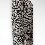 PORTO CRUZ Black and White Animal Print Tunic V Photo 2