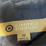 Target limited Editionblack collared shaded geometric jacquard dress size 10 Photo 4