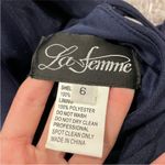 La Femme 29736 Navy Blue Gown 6 Photo 4