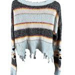 Wildfox Harester Spade Fair Isle Cropped Sweater Photo 9