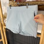 Free Fly Womens Stretch Canvas Cotton Blend Shorts in Bay Blue ~ Size Large 💚🍄 Photo 4