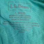L.L.Bean Women’s Lightweight Hooded Pullover Long Sleeve Top Seafoam Aqua large Green Photo 5