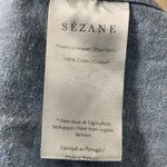 Sézane Sezane Servanne Women's Denim Shirt Long Sleeve Pear Snap Blue Size 34 Photo 10