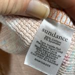 Sundance  Thermal Tee Melody Blooms Orange Floral Sz Small Boho Henley Cozy Photo 3