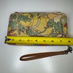 Sakroots Zip Around Wristlet Wallet Boho Floral Coated Canvas Phone Organizer Photo 6