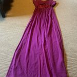 Joanna August Ceremony large fitted bodice sash full skirt bridesmaid open back Photo 6