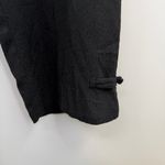 Citron Santa Monica Black 100% Silk Pants pull on elastic waist size S Small Photo 2