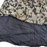 Free People  Size S Charlie Bustier Maxi Dress Black Gold Metallic Whimsigoth Photo 6