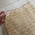 Petersyn | Barrett Smocked Mini Skirt Yellow Sz Small $268 Photo 4