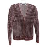 Preview International Preview Scotland Sweater Cardigan size L Merlot Photo 0