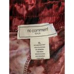 No Comment  NY-LA Pants Womens XL Brown Black Tie Dye Lounge Jogger Drawstring Photo 4