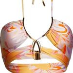 River Island NWT Print Halter Bandeau Bikini Top US6 Photo 9