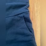 Nike Sportswear Club French Terry Romper Jumpsuit Crop Gaucho Wide Leg Black Photo 8