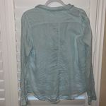 CP Shades  linen button front blouse size medium Photo 3