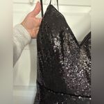Mac Duggal  -‎ Black V-Neck  Sequined Ball Gown - NWT Photo 5