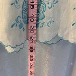 Ann Taylor  Linen Embroidered Skirt Sz: 2P Photo 4