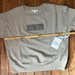 Revolve Women’s  Well Being crew neck organic sweatshirt size small NWT new Photo 4