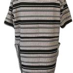 ZARA  Trafaluc Collection Black And White Striped Dress Size L Photo 3